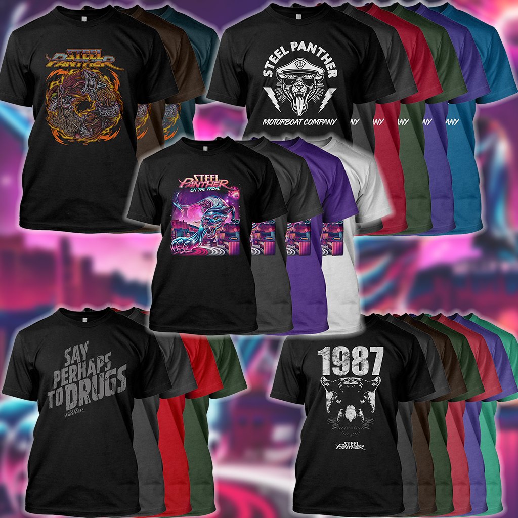 Steel panther merch on sale