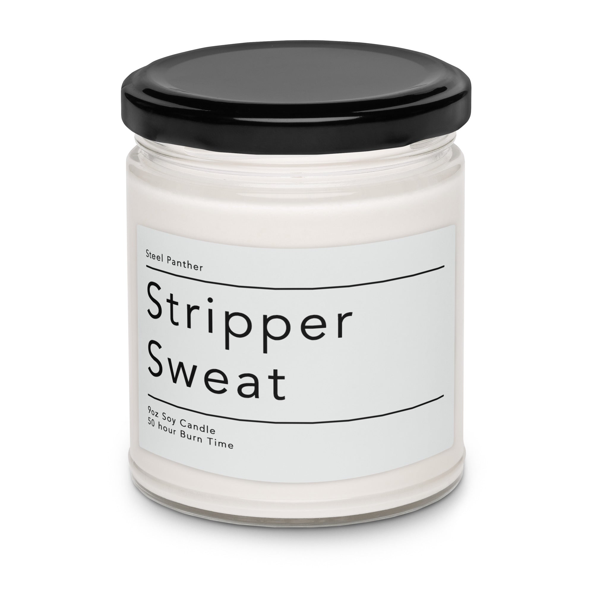 Stripper Sweat Scented candle – Steel Panther