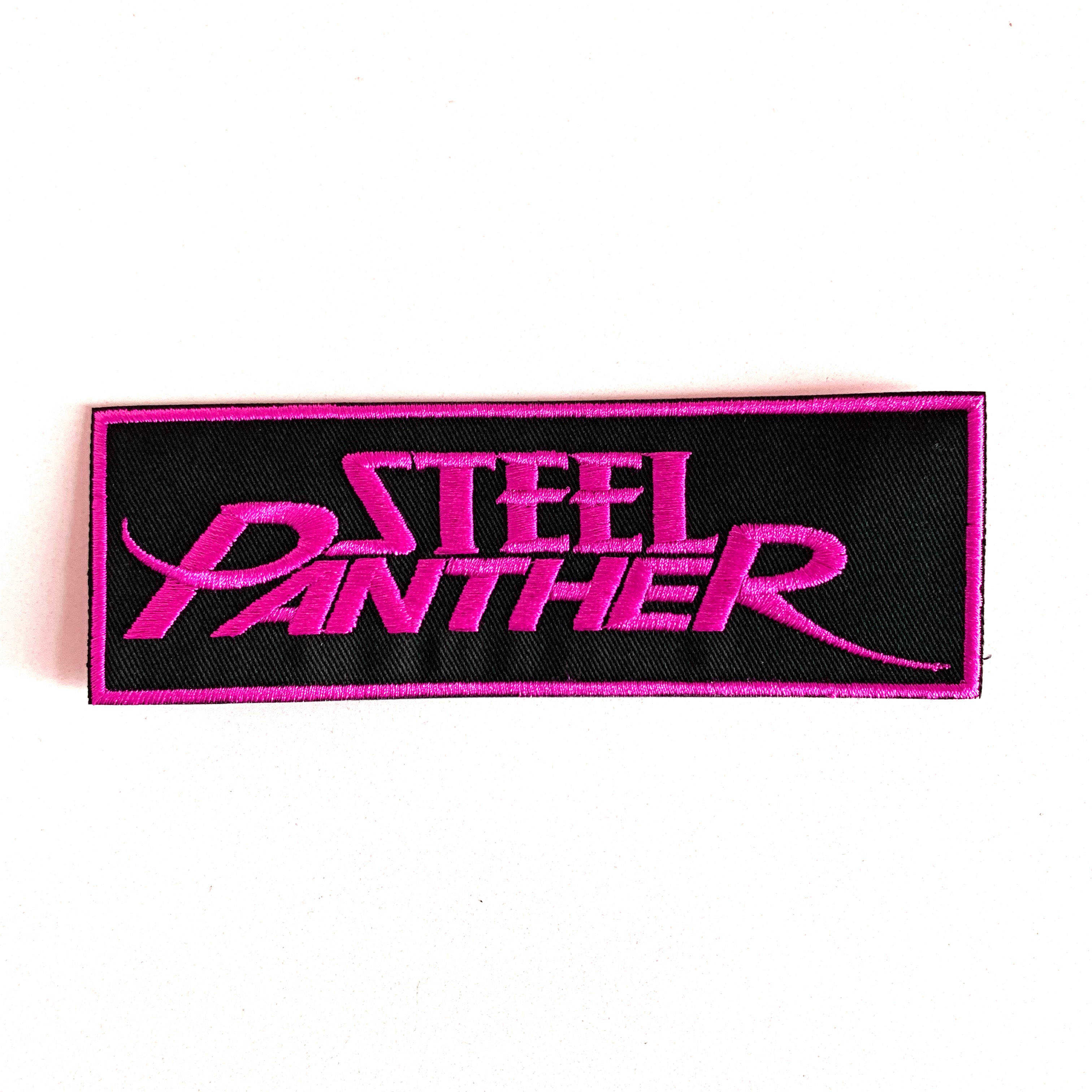 Panther Logo Patch Steel Panther