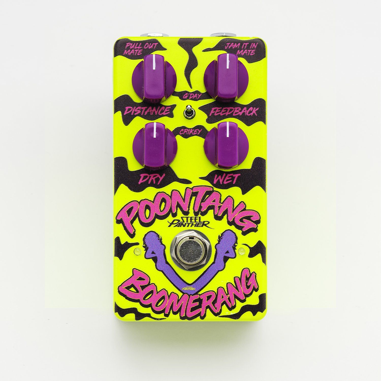 pedal mates The Poontang Boomerang Pedal – Steel Panther