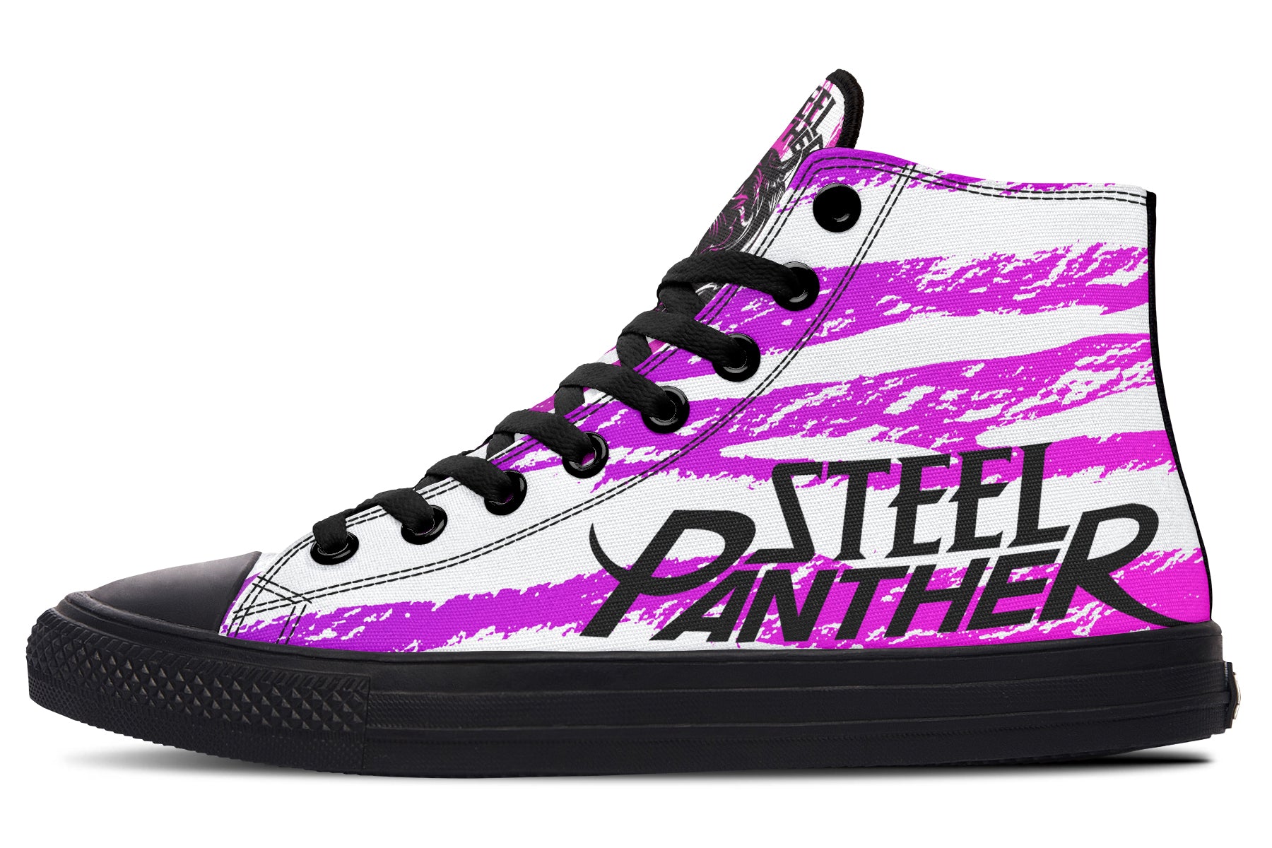 Pink Tiger High Tops – Steel Panther