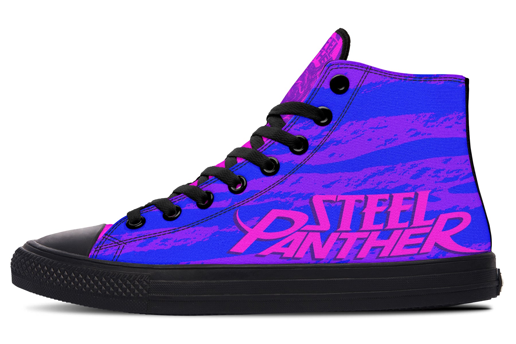 Blue Tiger High Tops