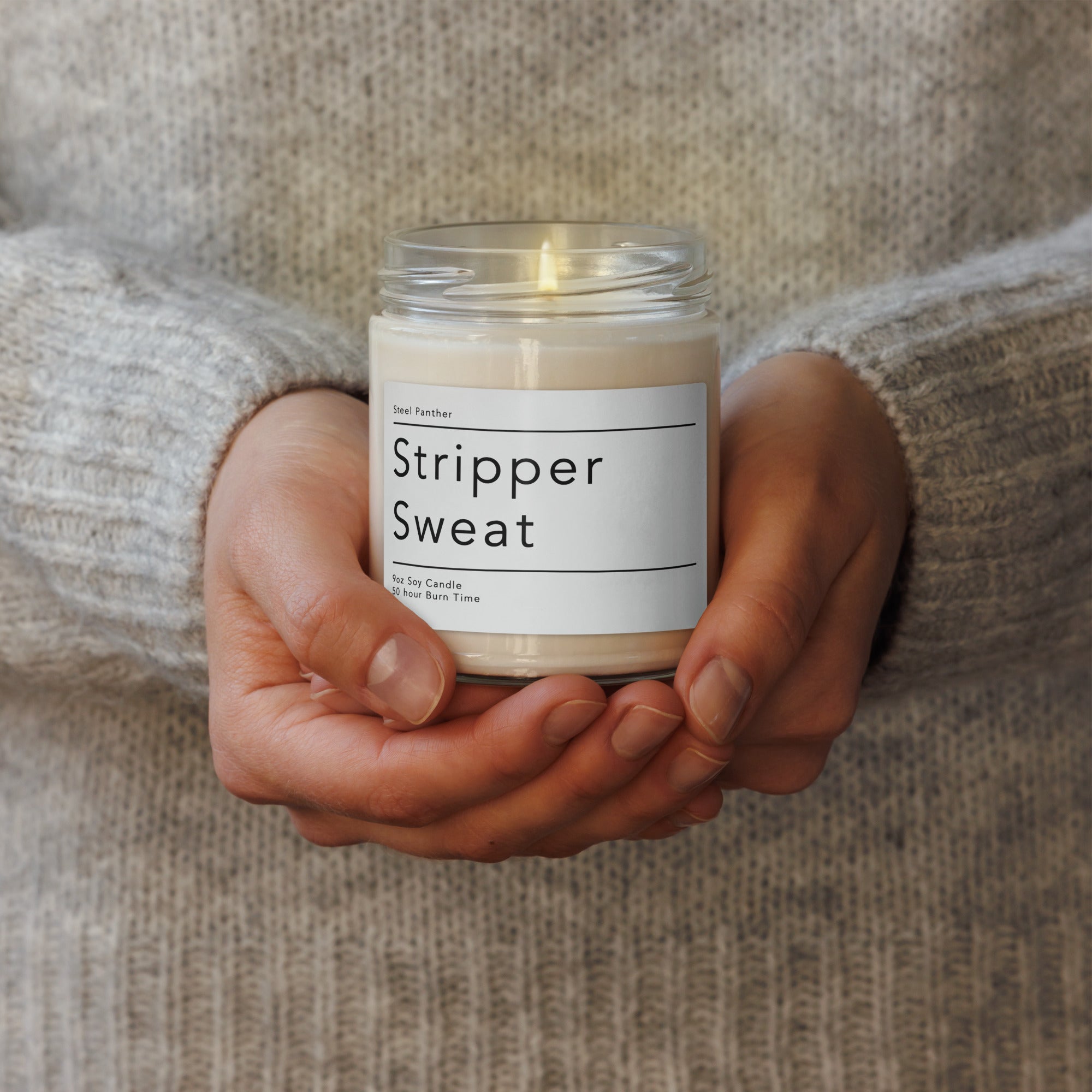 Stripper Sweat Scented candle – Steel Panther