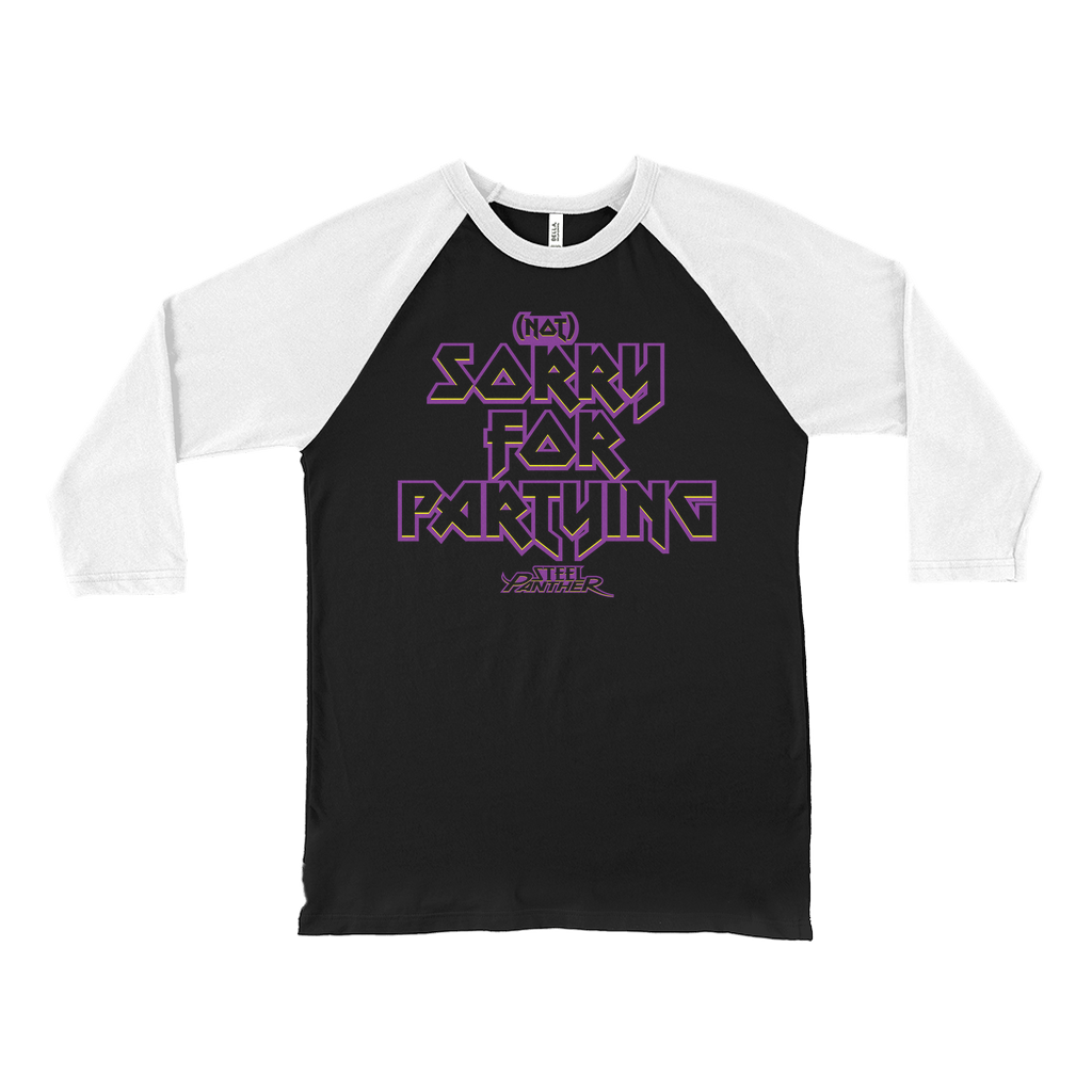 Sorry For Partying Baseball Tee