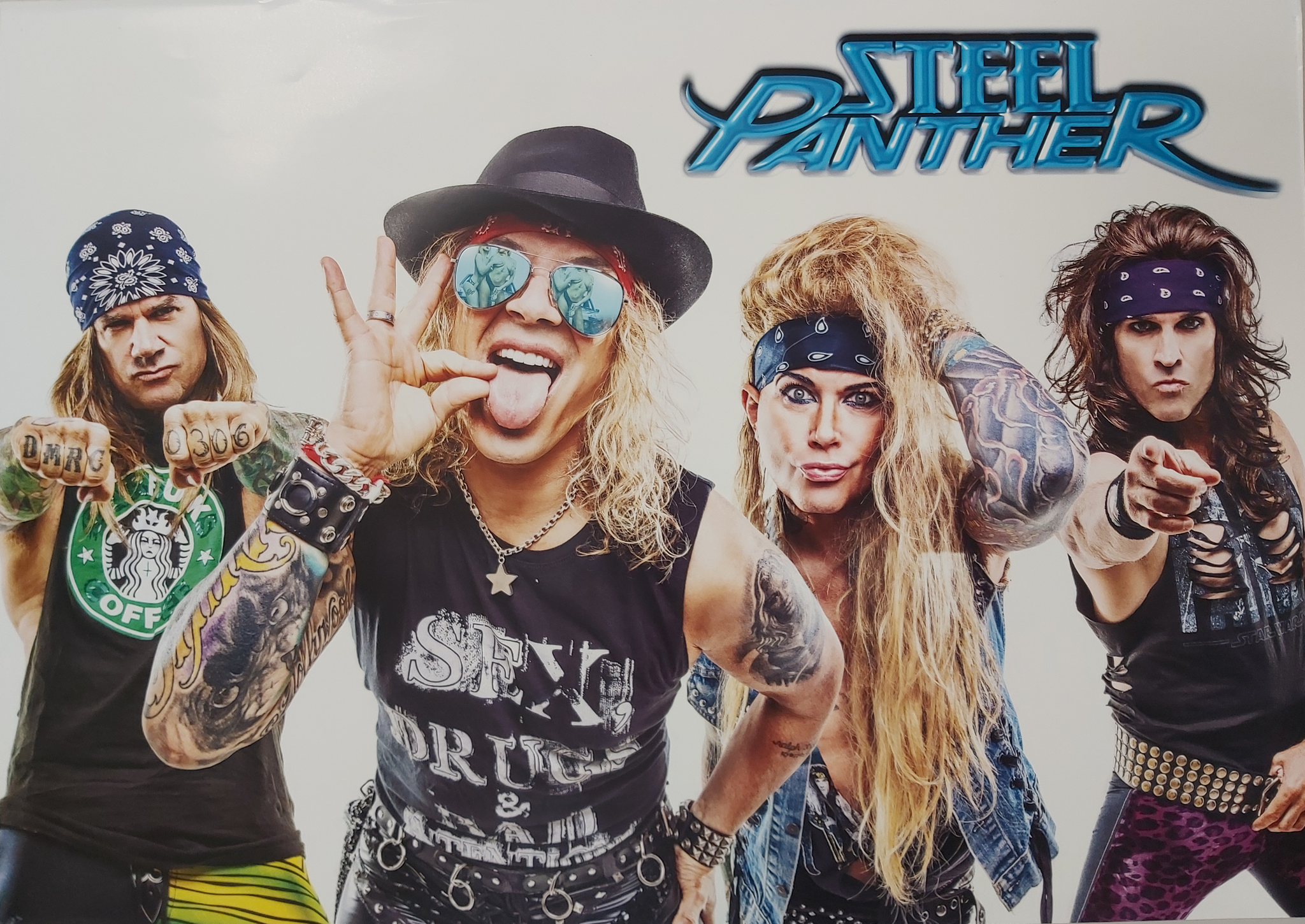 Steel Panther 2020 Tour Poster