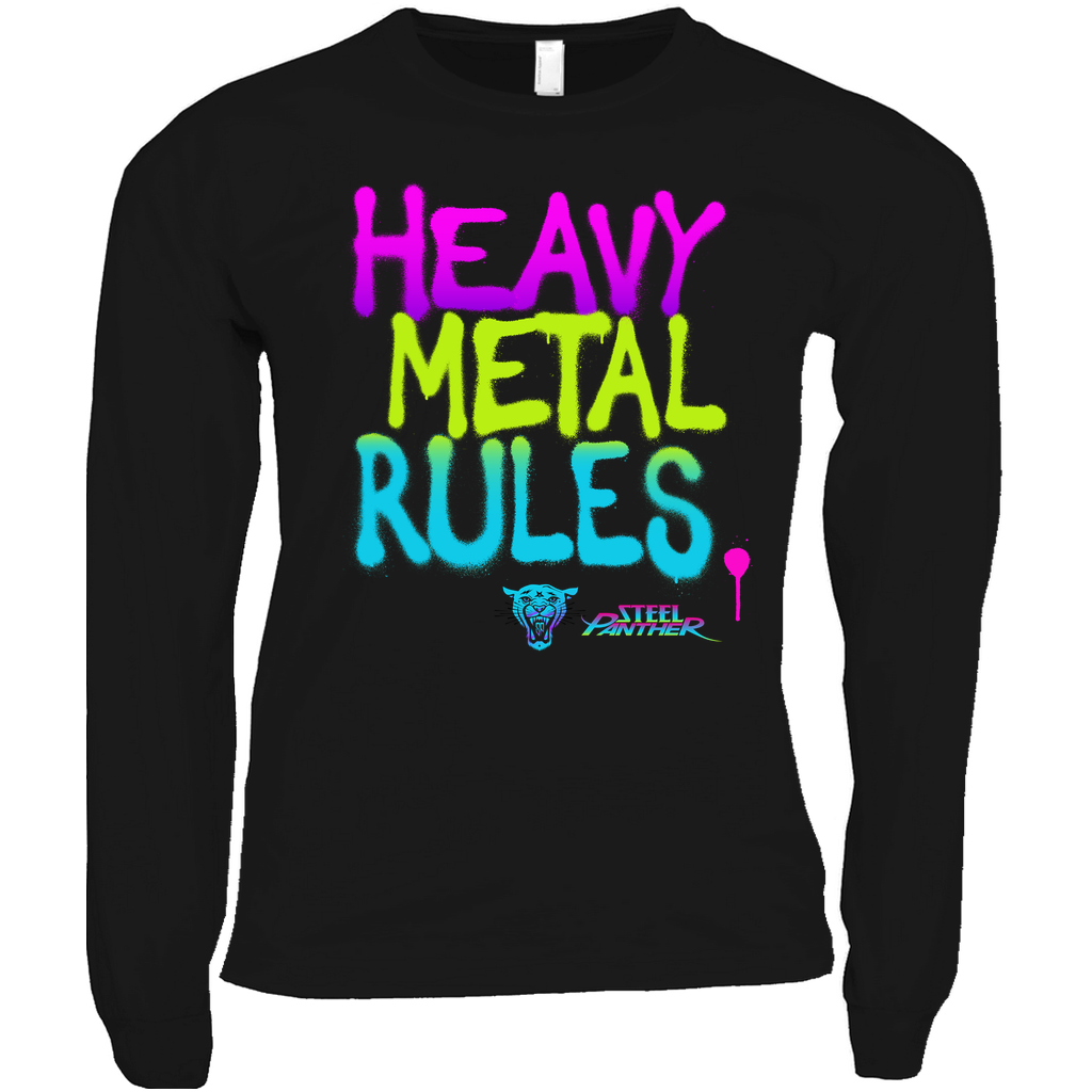 Heavy Metal Rules Long Sleeve Shirts
